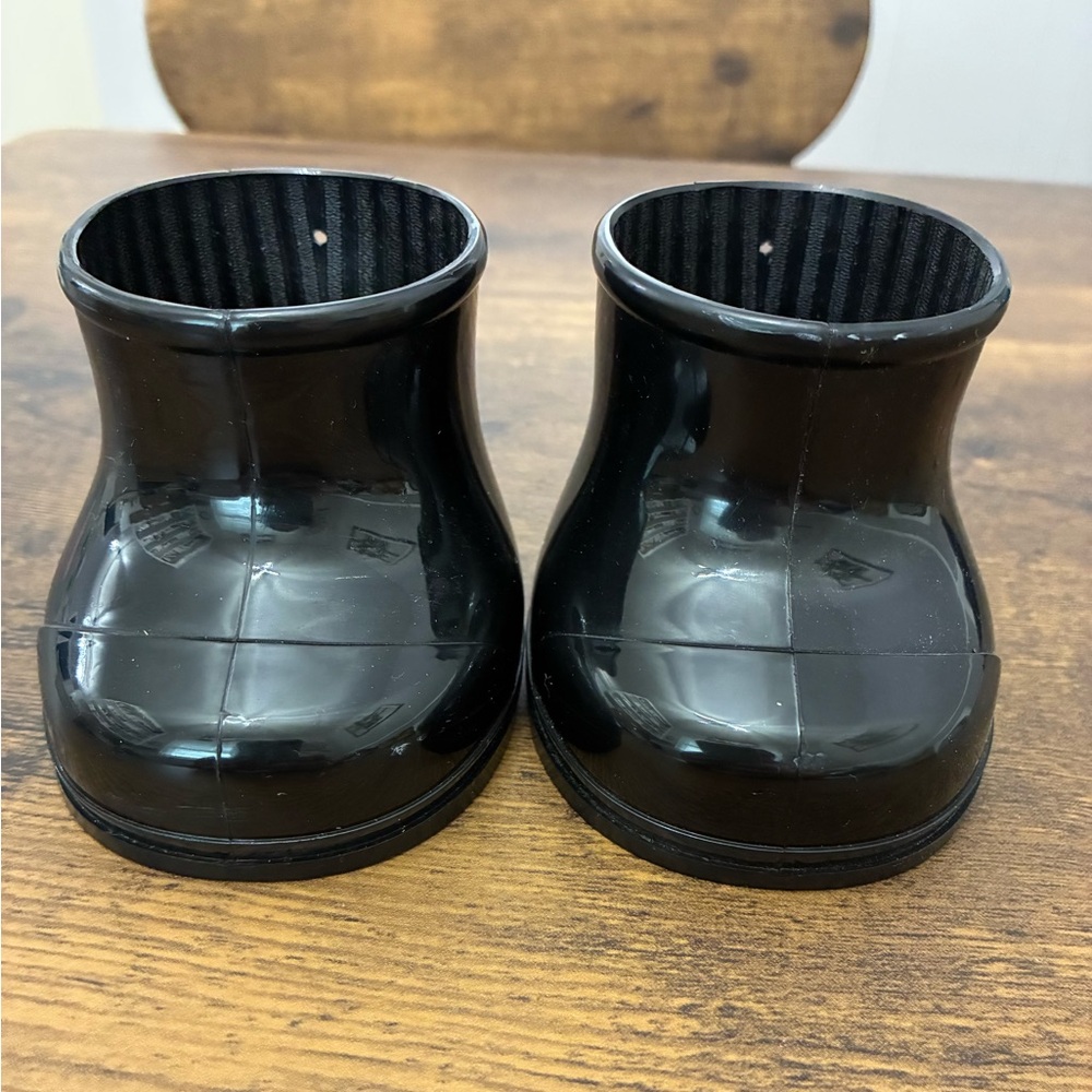 Build A Bear Black Rubber Boots